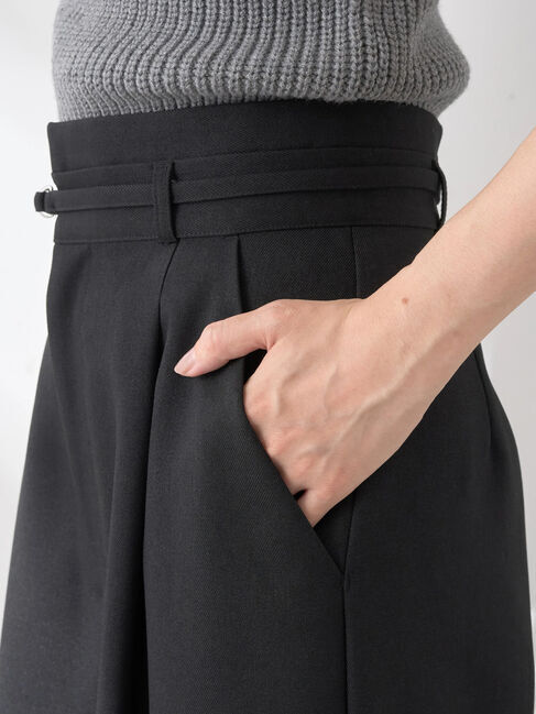 earth music&ecology「ベルト付きワイドパンツ」|その他|