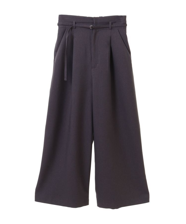 earth music&ecology「ベルト付きワイドパンツ」|その他|