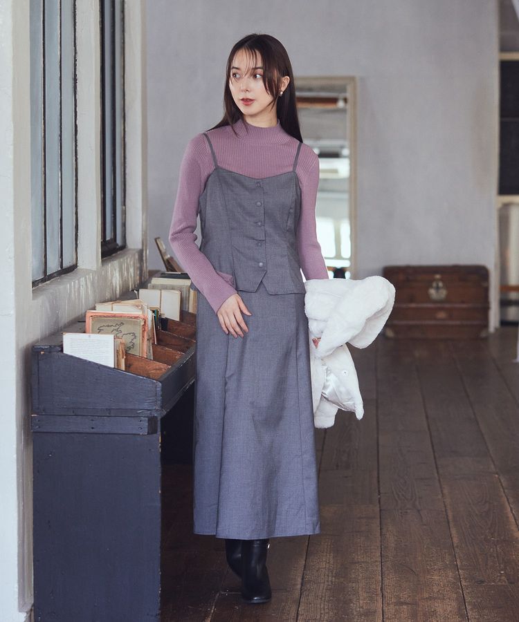 earth music&ecology「フレアスリーブプルオーバー」|ニット・セーター|