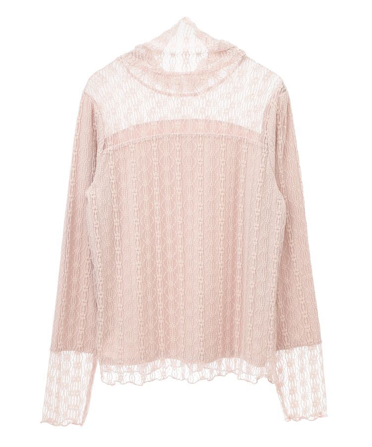 earth music&ecology「あったかレースプルオーバー」|Tシャツ・カットソー|