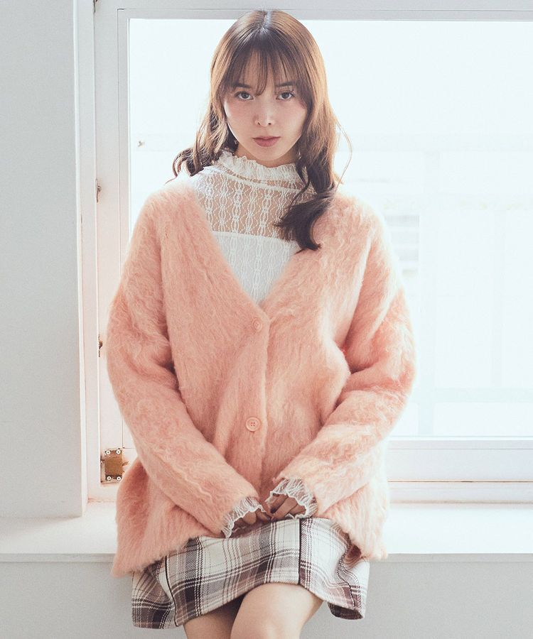 earth music&ecology「あったかレースプルオーバー」|Tシャツ・カットソー|