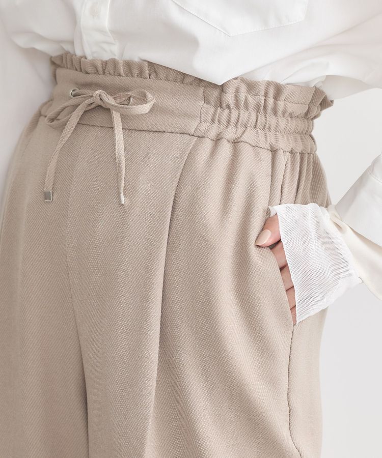 earth music&ecology「ウールライクリラックスパンツ」|その他|