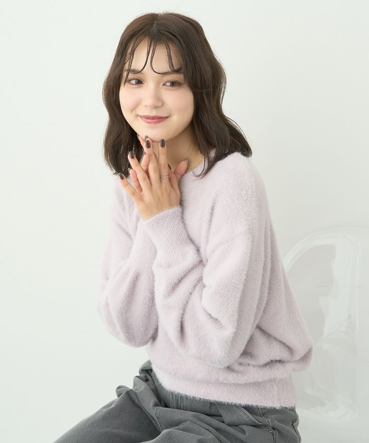 earth music&ecology「ミニシャギープルオーバー」|ニット・セーター|