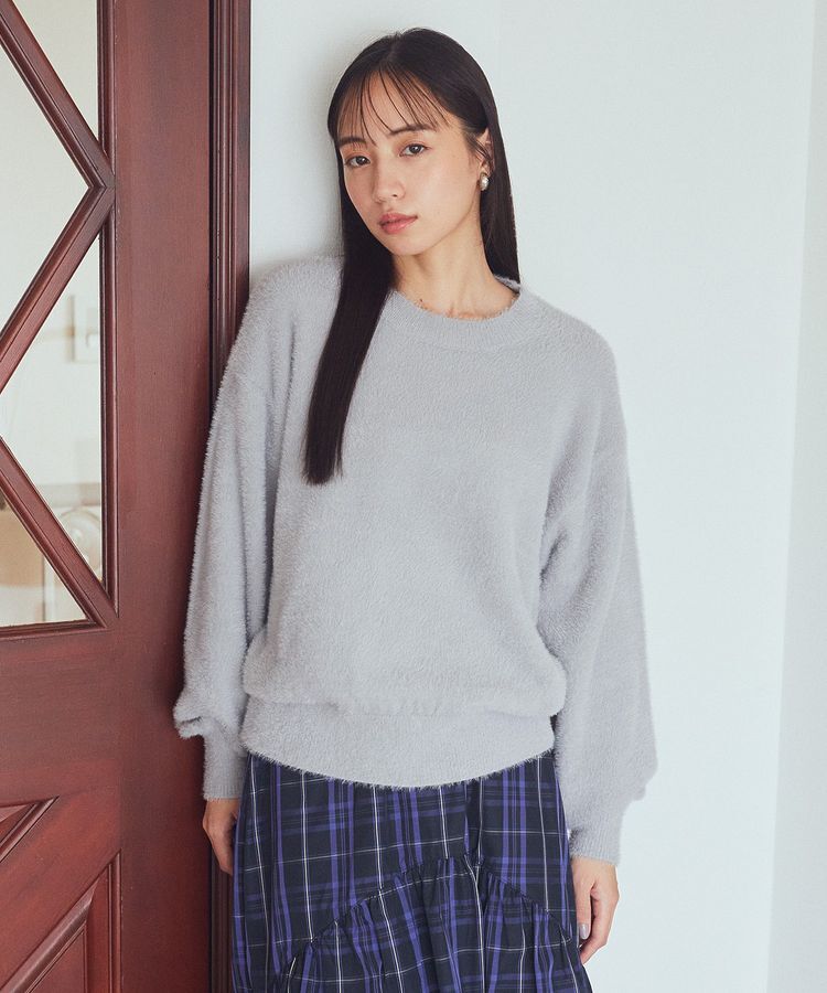 earth music&ecology「ミニシャギープルオーバー」|ニット・セーター|