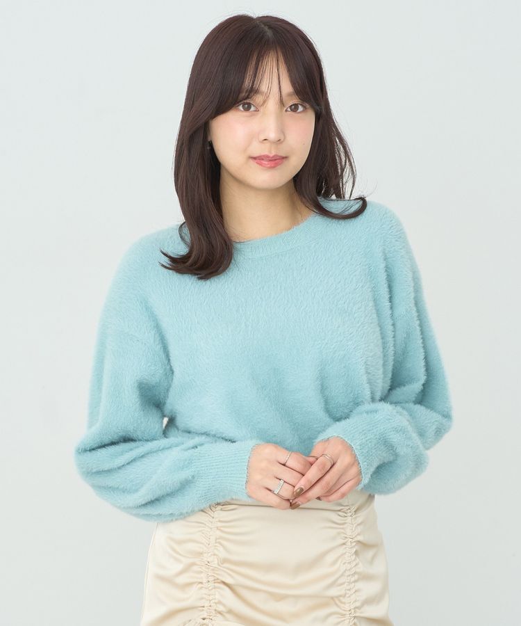 earth music&ecology「ミニシャギープルオーバー」|ニット・セーター|Mint