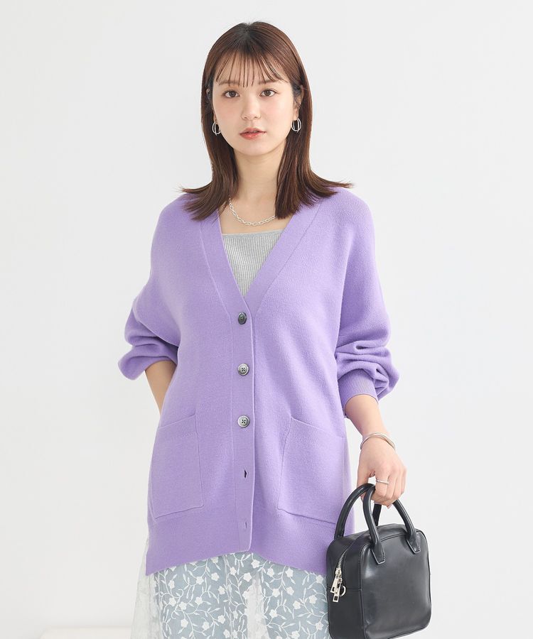 earth music&ecology「やわらかタッチカーディガン」|カーディガン|