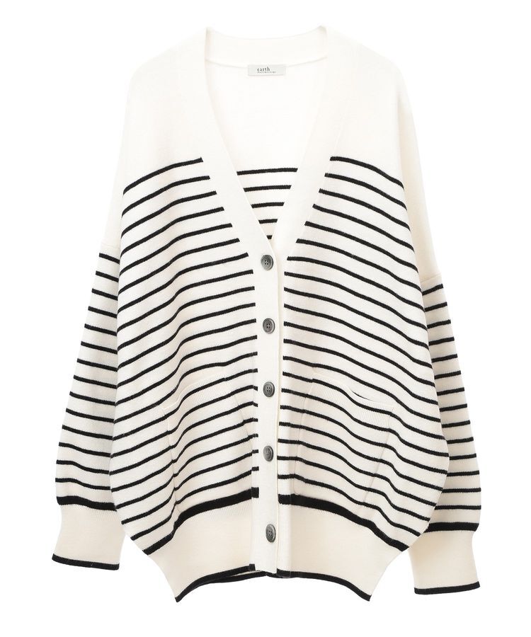 earth music&ecology「やわらかタッチカーディガン」|カーディガン|