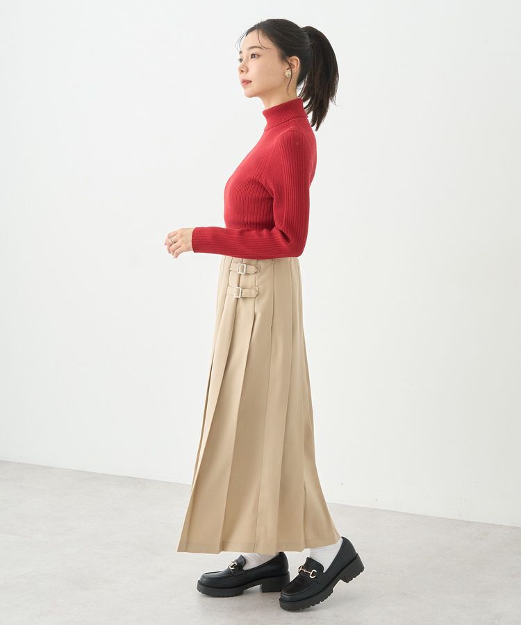 earth music&ecology「やわらかタッチタートルネックニットプルオーバー」|ニット・セーター|