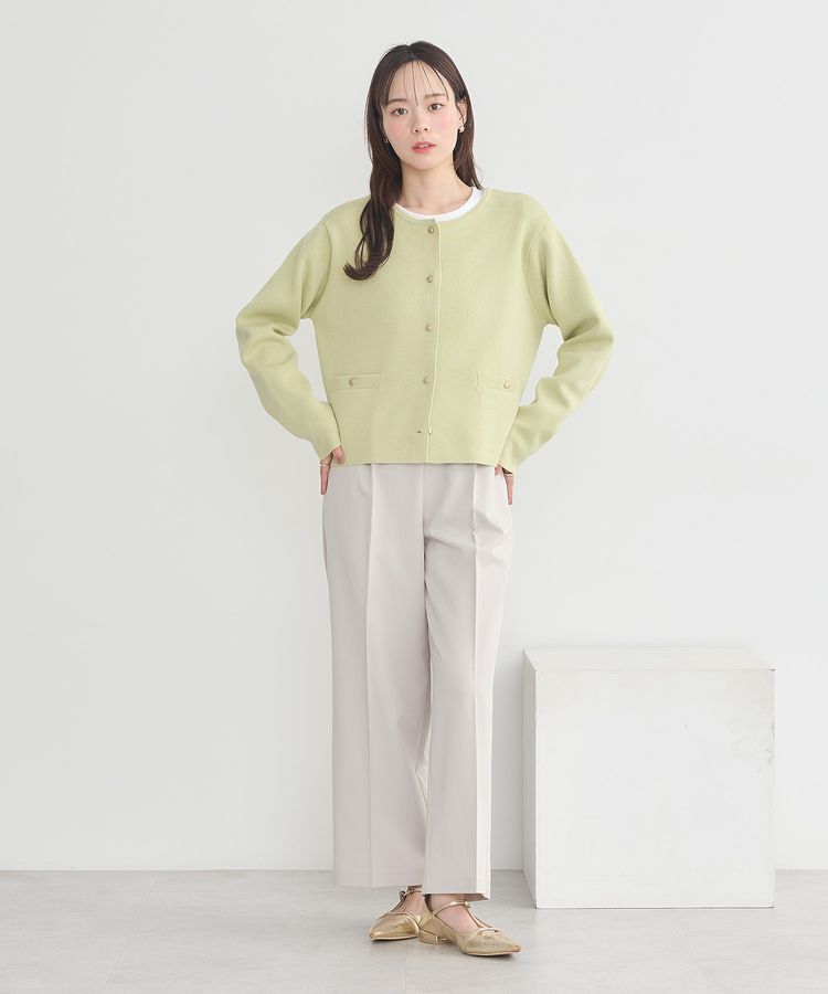 earth music&ecology「ウエストフリルワイドパンツ」|その他|