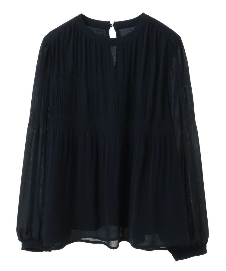 earth music&ecology「マジョリカプリーツブラウス」|シャツ・ブラウス|