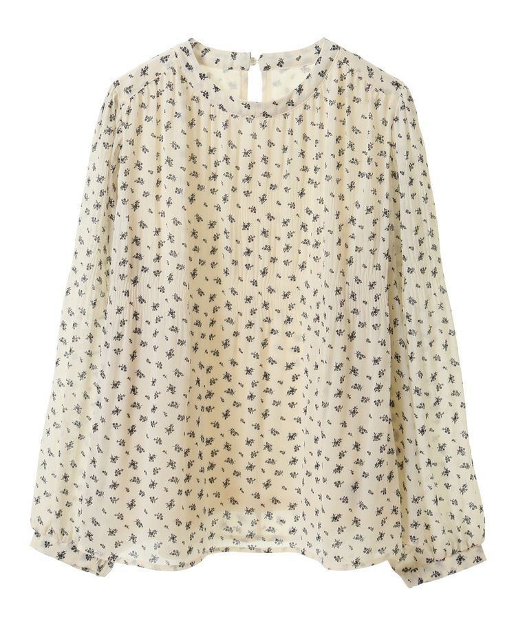 earth music&ecology「マジョリカプリーツブラウス」|シャツ・ブラウス|