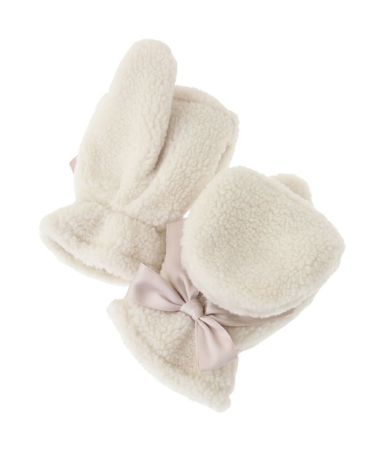 Maison de FLEUR「リボンボアミトン」|その他|