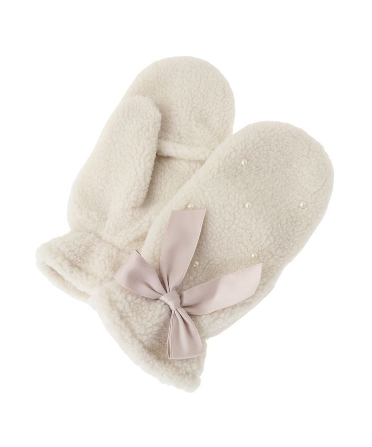 Maison de FLEUR「リボンボアミトン」|その他|