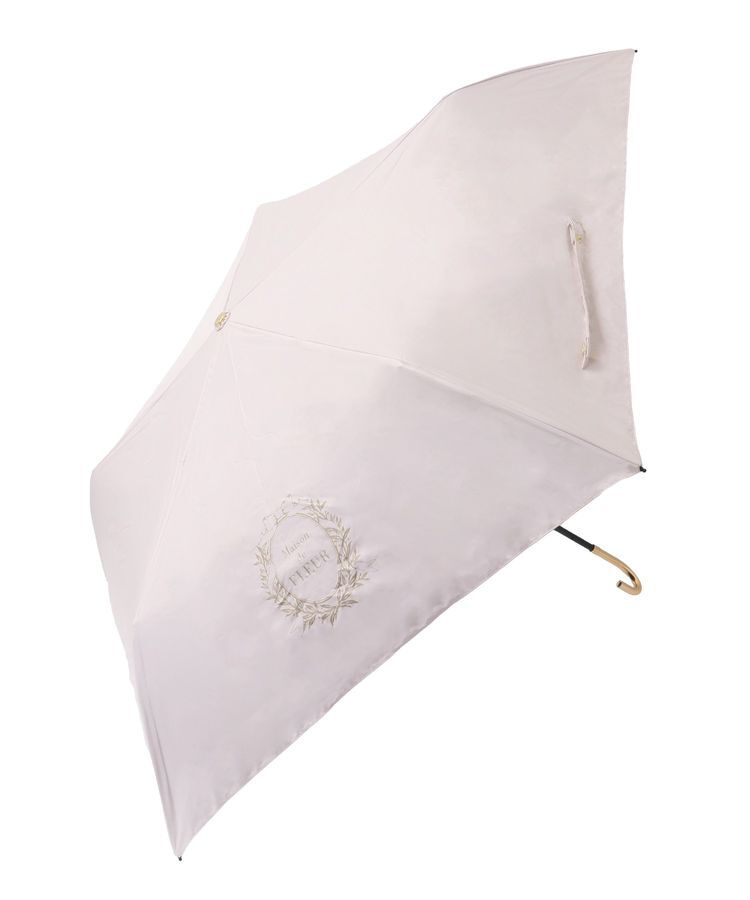 Maison de FLEUR「遮光&UV CUT 折りたたみ傘」|傘|