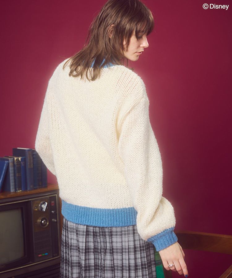 AMERICAN HOLIC「刺繍チャンキーニット/Disney」|ニット・セーター|