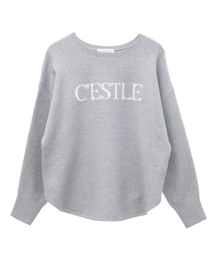 Green Parks「もちやわロゴニットプルオーバー」|ニット・セーター|