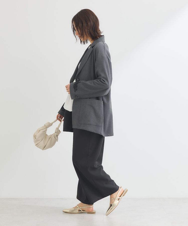 Green Parks「・ELENCARE DUE 袖コード刺繍ジャケット」|テーラードジャケット|