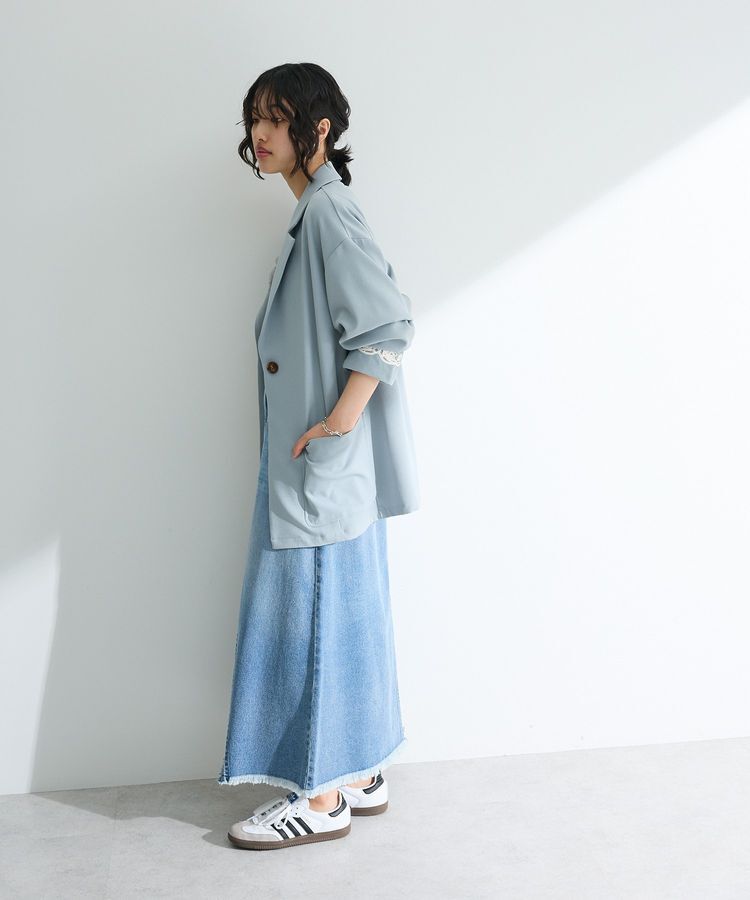 Green Parks「・ELENCARE DUE 袖コード刺繍ジャケット」|テーラードジャケット|