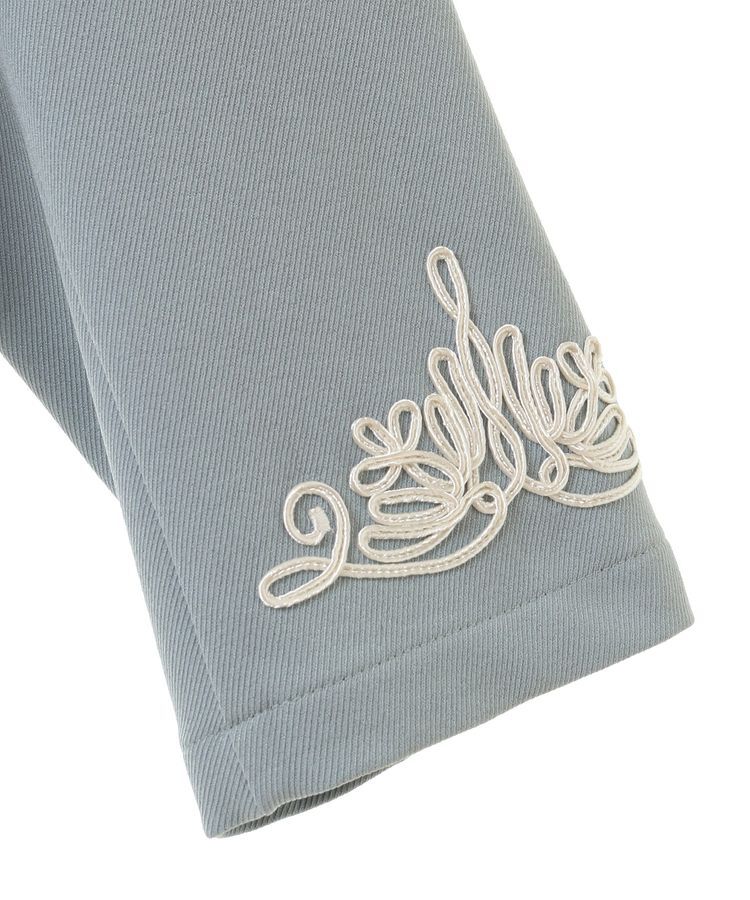 Green Parks「・ELENCARE DUE 袖コード刺繍ジャケット」|テーラードジャケット|