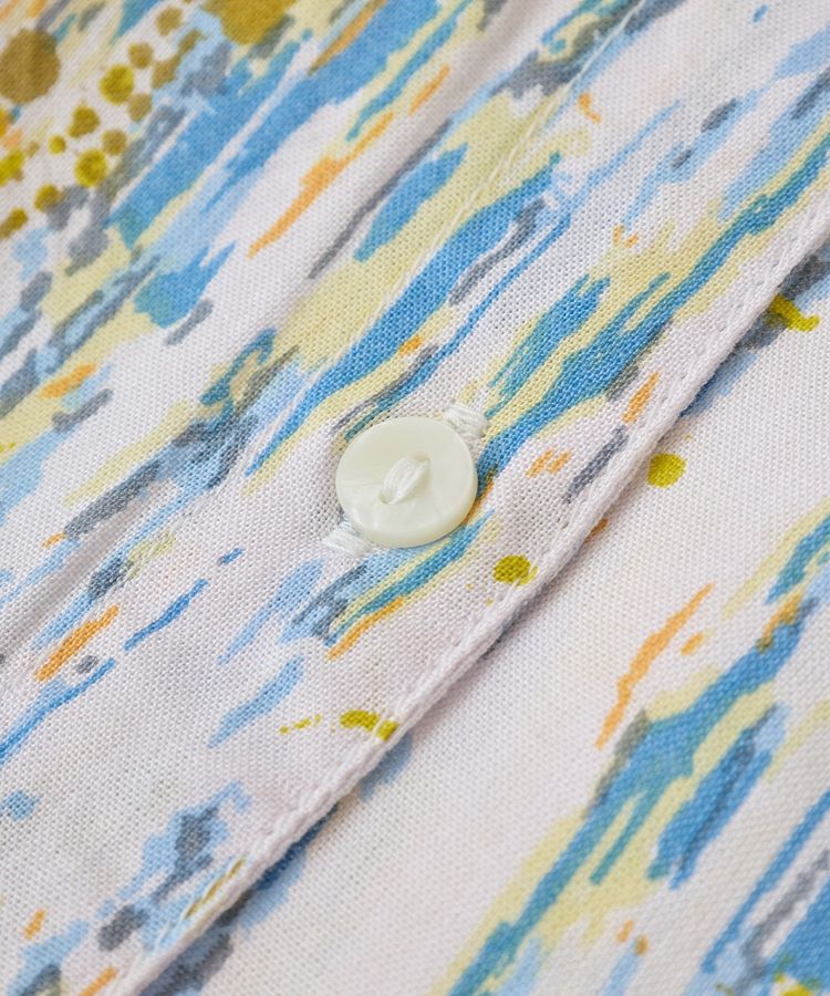 Green Parks「アソート柄さらっとレーヨンブラウス」|シャツ・ブラウス|