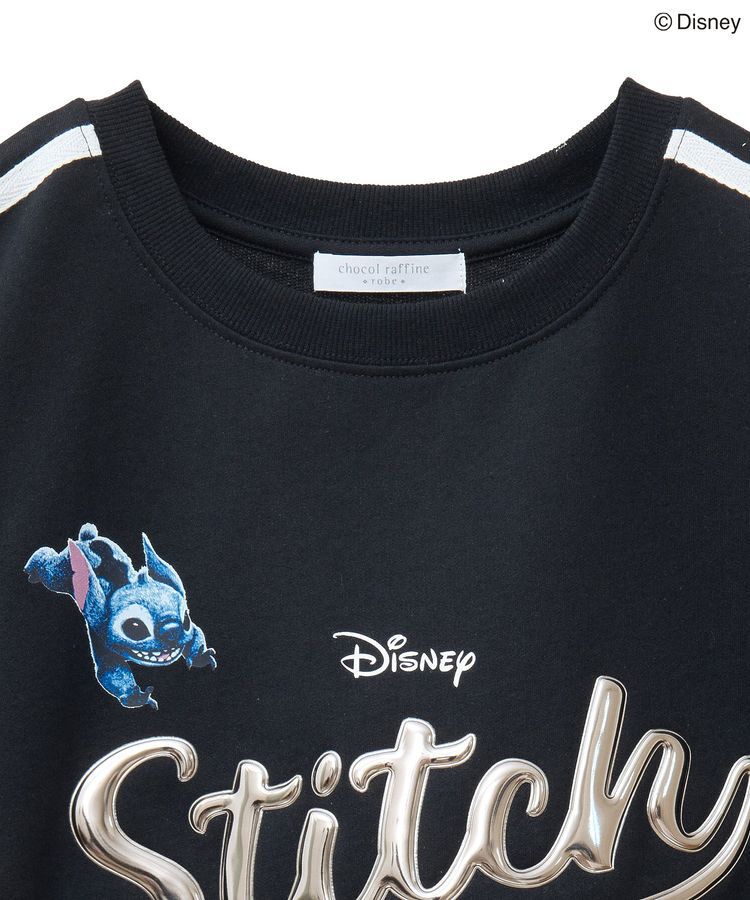 Green Parks「スティッチ/メタルプリントクロップドミニ裏毛プルオーバー」|Tシャツ・カットソー|