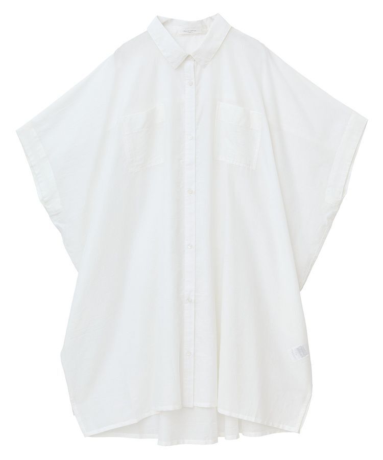 Green Parks「インド綿 ボイルポンチョチュニック」|チュニック|