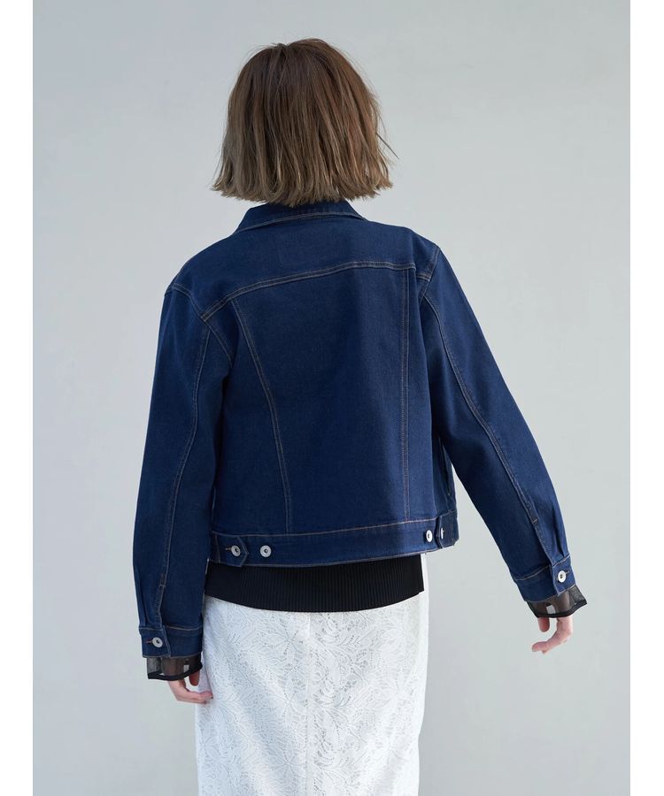 YECCA VECCA「ストレッチGジャン」|テーラードジャケット|