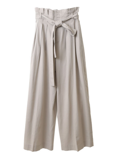 YECCA VECCA「ハイウエストリボンワイドパンツ」|その他|