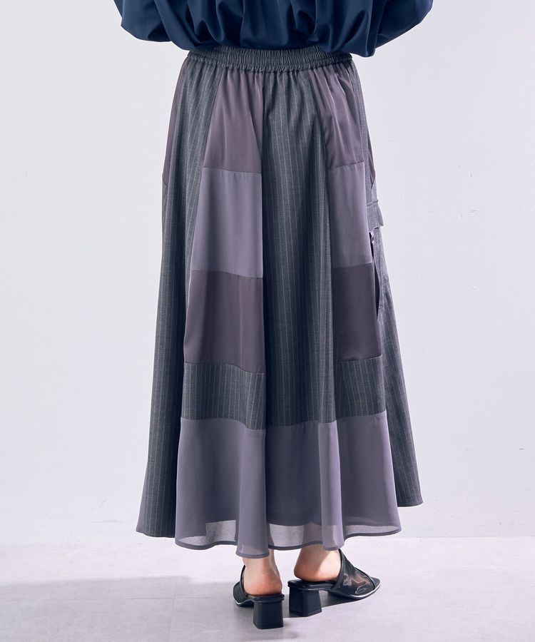 Editt by YECCA VECCA「異素材MIXデザインスカート」|スカート|