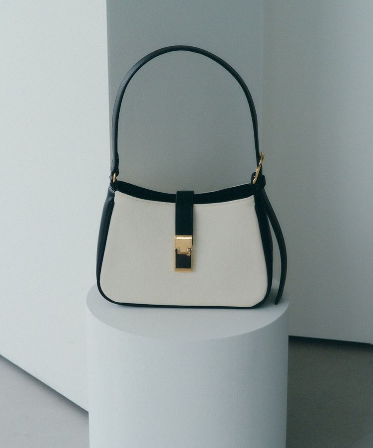 YECCA VECCA「メタルポイントワンハンドルバッグ」|ショルダー・メッセンジャー|Mix