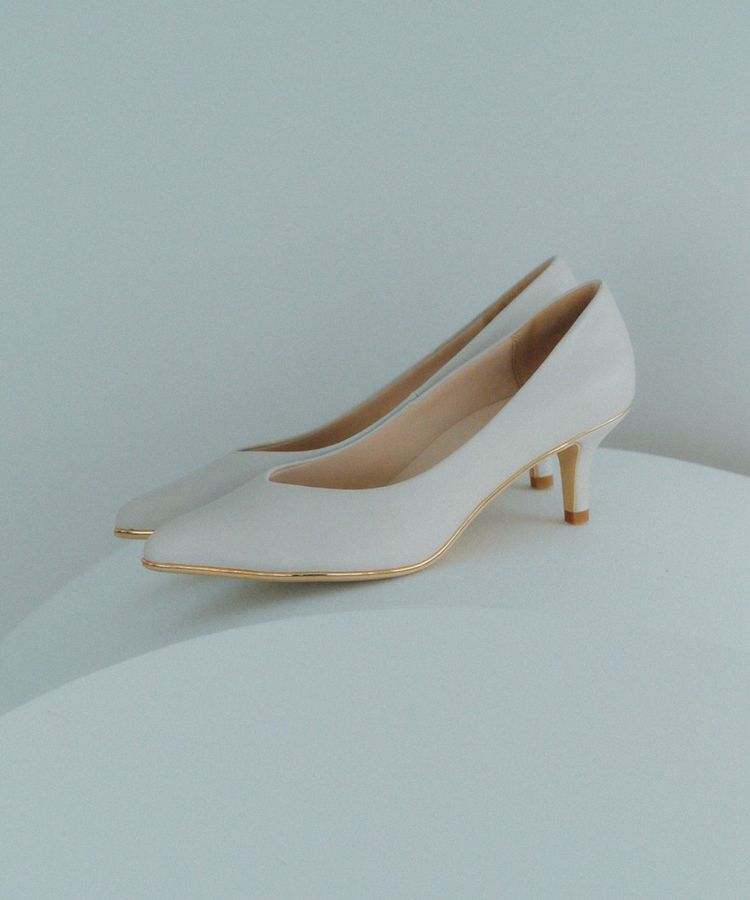 YECCA VECCA「メタルラインパンプス」|パンプス|