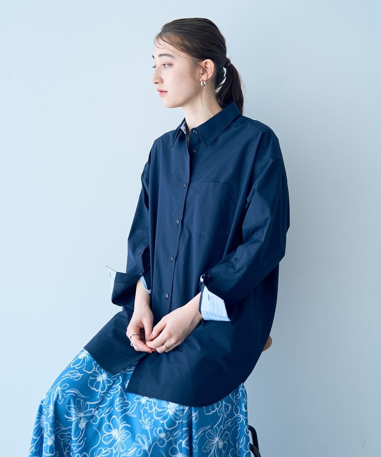 YECCA VECCA「イージーケアバック釦シャツ」|シャツ・ブラウス|