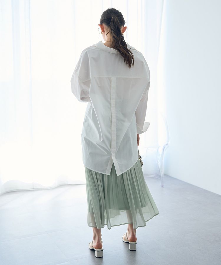 YECCA VECCA「イージーケアバック釦シャツ」|シャツ・ブラウス|