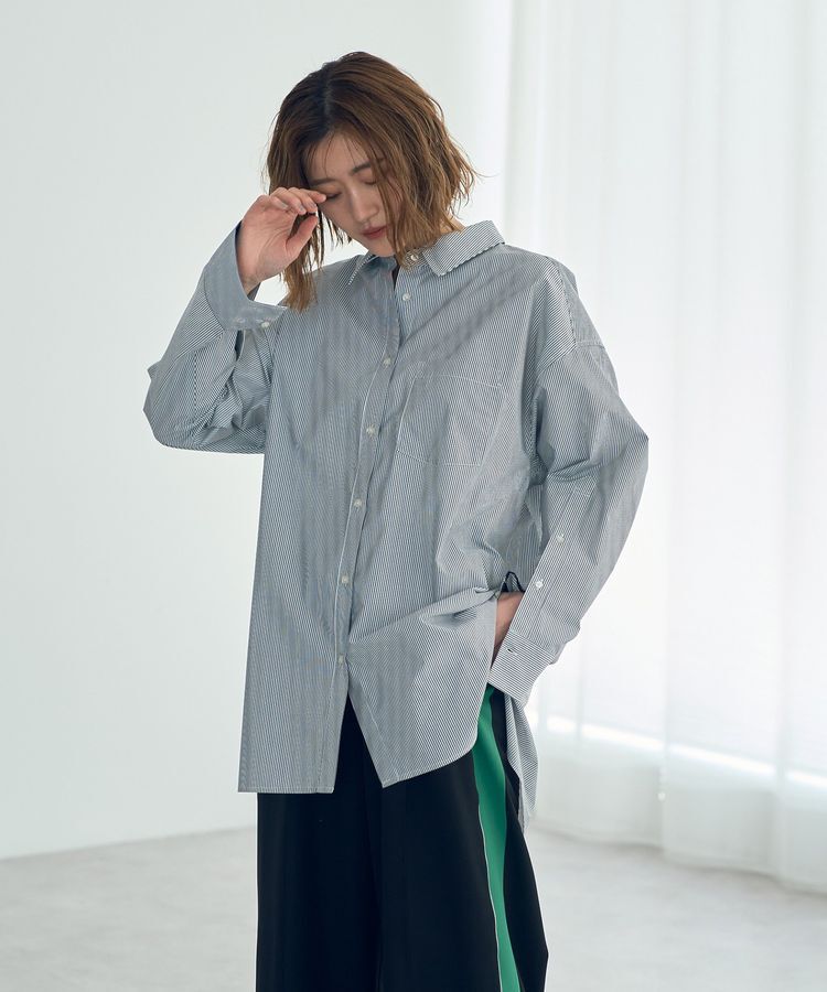 YECCA VECCA「イージーケアバック釦シャツ」|シャツ・ブラウス|