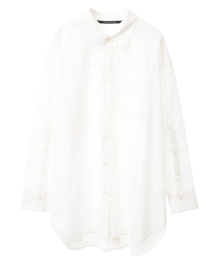 YECCA VECCA「イージーケアバック釦シャツ」|シャツ・ブラウス|