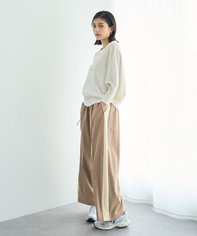 YECCA VECCA「リブMIXドルマンニット」|ニット・セーター|