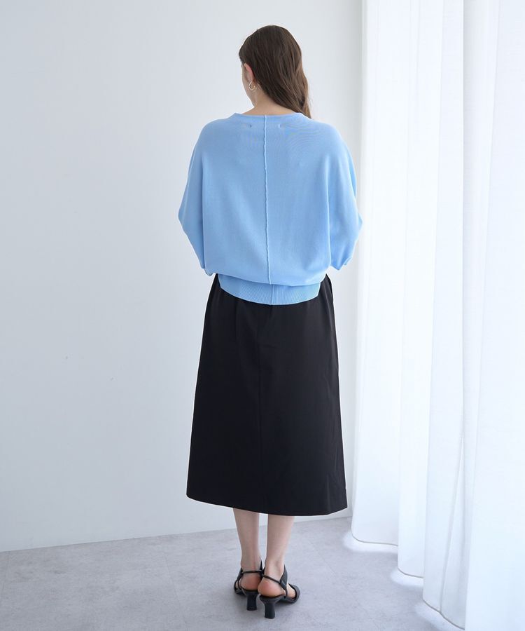 YECCA VECCA「リブMIXドルマンニット」|ニット・セーター|