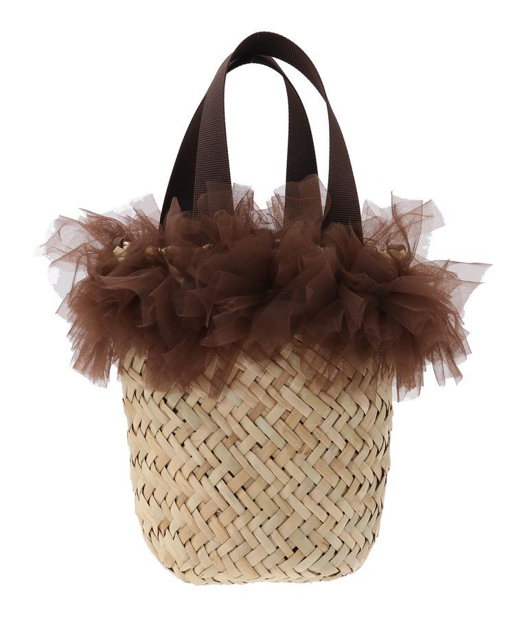 YECCA VECCA「【kakatoo】チュールフリンジカゴmini」|ショルダー・メッセンジャー|