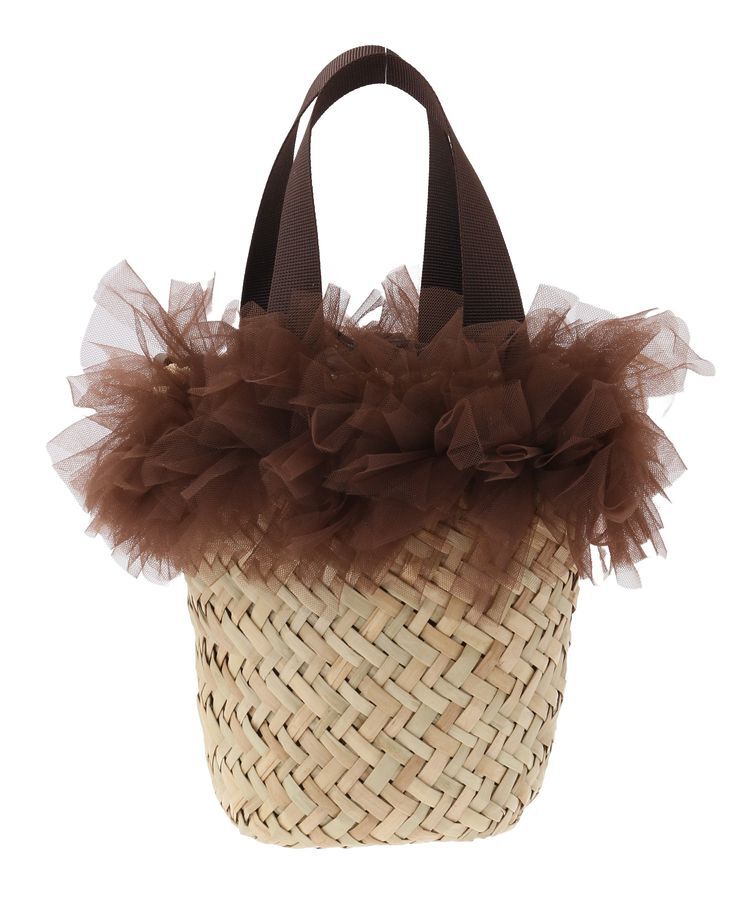 YECCA VECCA「【kakatoo】チュールフリンジカゴmini」|ショルダー・メッセンジャー|