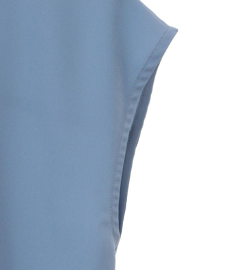 YECCA VECCA「配色タックデザインブラウス」|シャツ・ブラウス|