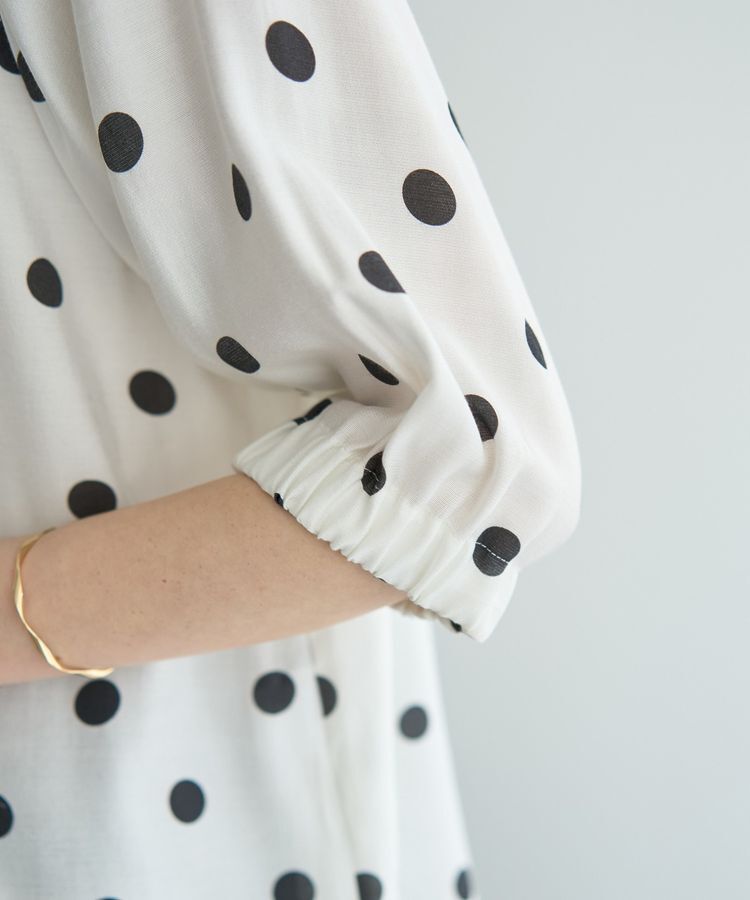 YECCA VECCA「2wayギャザーブラウス」|シャツ・ブラウス|