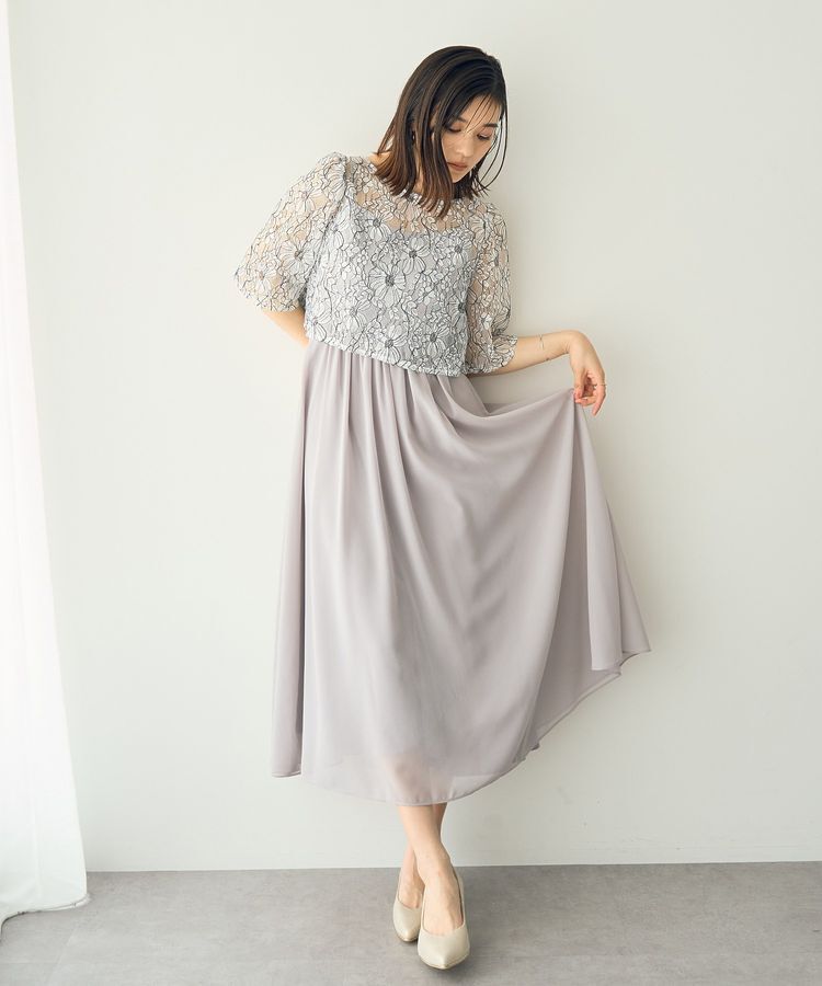 YECCA VECCA「【2点SET】3wayレース&times;キャミドレス」|ワンピース|