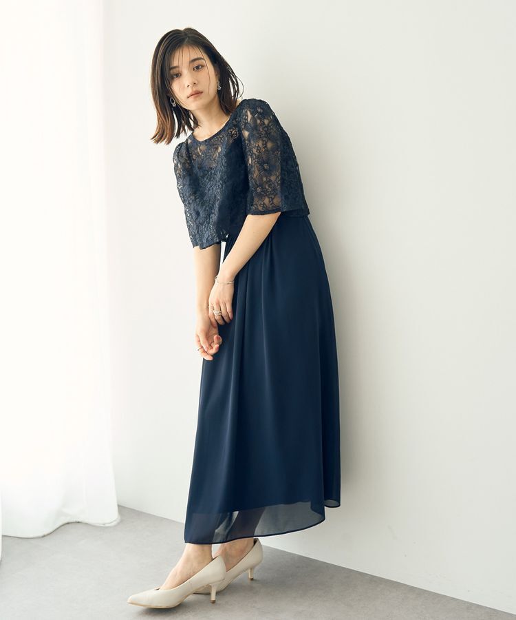 YECCA VECCA「【2点SET】3wayレース&times;キャミドレス」|ワンピース|