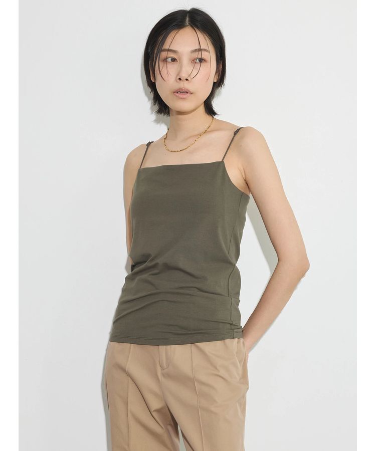 GARAGE OF GOOD CLOTHING「カップインキャミソール」|インナー|Khaki