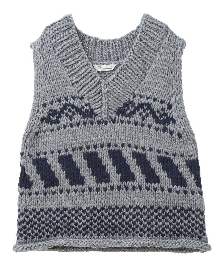 GARAGE OF GOOD CLOTHING「【TORRAZZO DONNA】ハンドニット ベスト」|ベスト・ジレ|