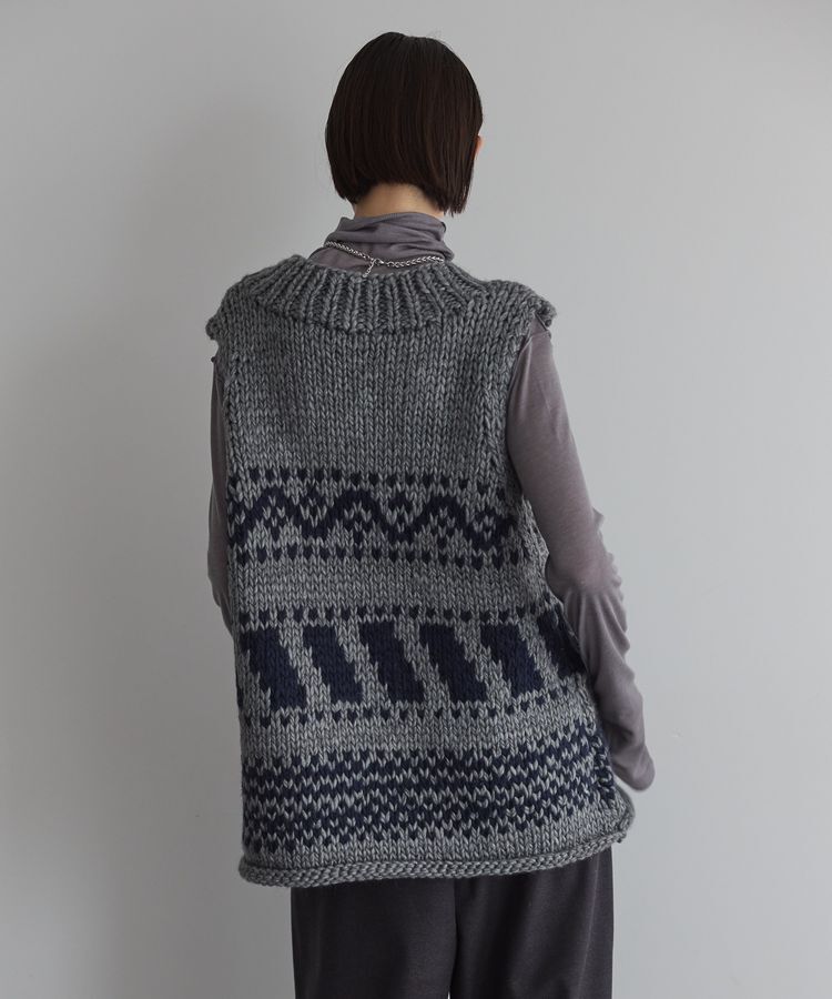 GARAGE OF GOOD CLOTHING「【TORRAZZO DONNA】ハンドニット ベスト」|ベスト・ジレ|