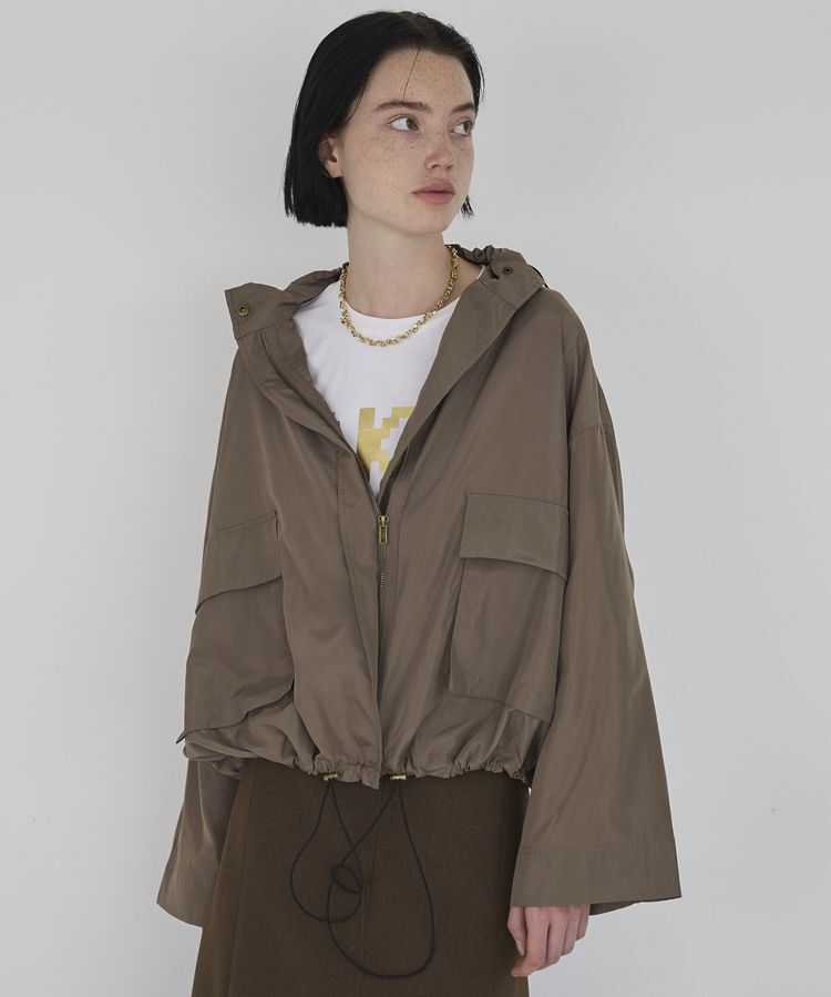 GARAGE OF GOOD CLOTHING「タフタドロストブルゾン」|ブルゾン・スタジャン|Khaki