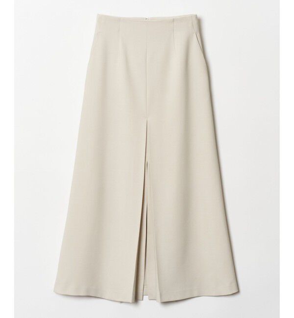 allureville「【セットアップ対応可能】ギャバダブルスリットスカート」|スカート|