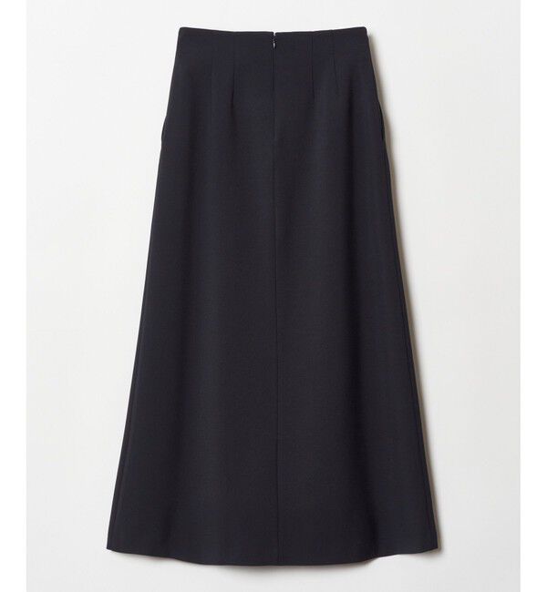 allureville「【セットアップ対応可能】ギャバダブルスリットスカート」|スカート|