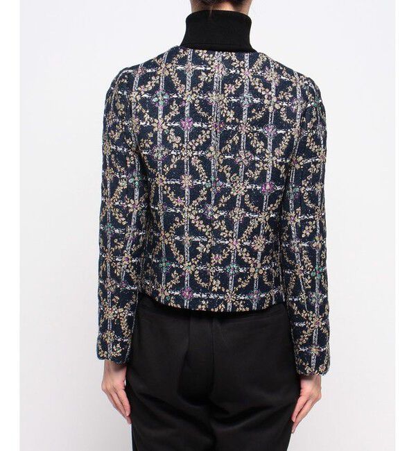 LOULOU WILLOUGHBY「【LOULOU WILLOUGHBY】MALHIA KENTラメジャガード ジャケット」|その他|